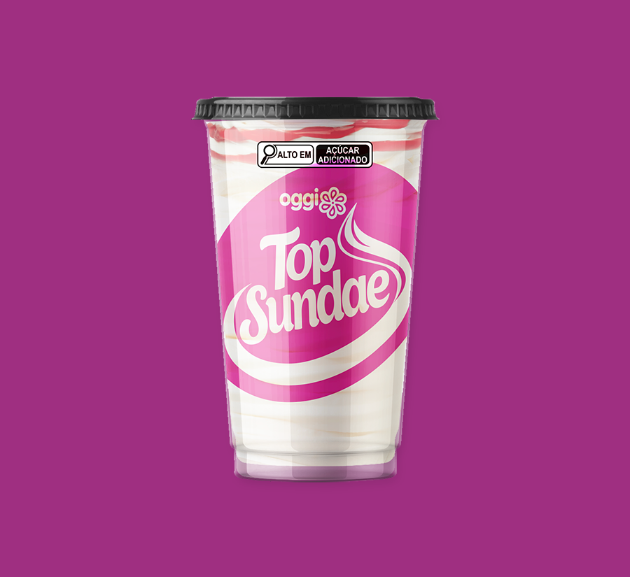TOP SUNDAE MORANGO 240ML