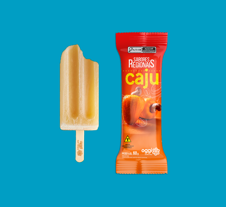 SABORES REGIONAIS CAJU 60G