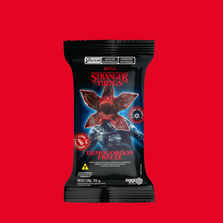 PICOLE STRANGER THINGS DEMOGORGON FREEZE 70G