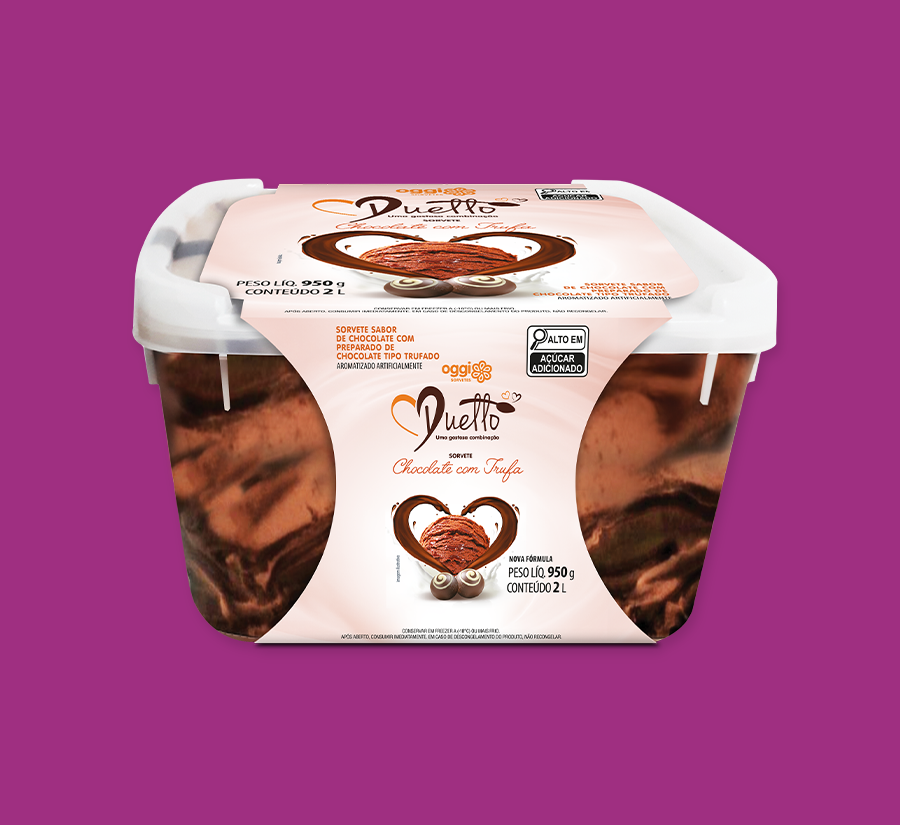 2 LITROS DUETTO CHOCOLATE COM TRUFADO